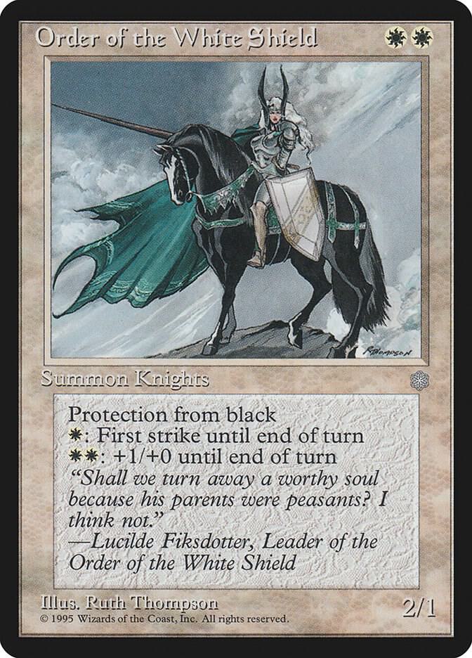 Order of the White Shield 270 card from Ice Age