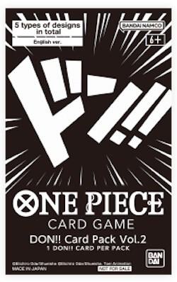 DON!! Card Pack Vol. 2 card from One Piece Promotion Cards