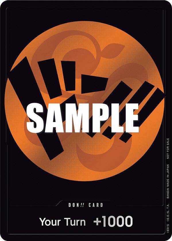 DON!! Card (Orange) card from One Piece Promotion Cards