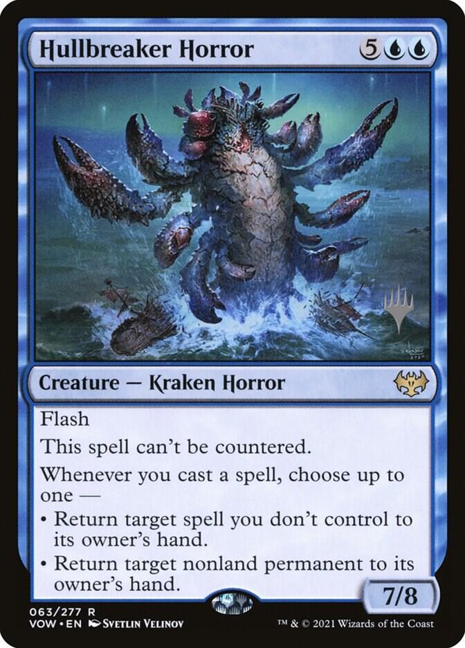 Hullbreaker Horror 063 card from Promo Pack: Phyrexia: All Will Be One