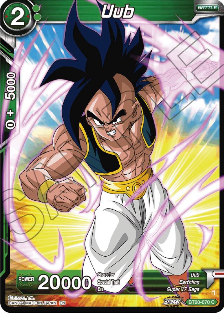 Uub BT20-070 card from Power Absorbed