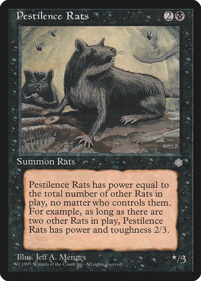 Pestilence Rats card from Ice Age