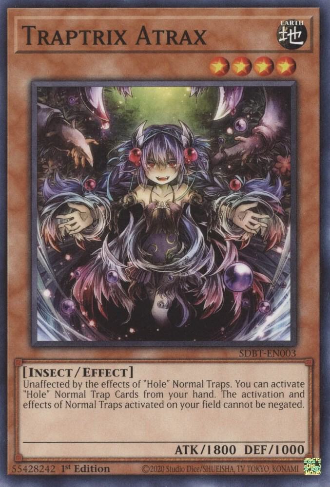 Traptrix Atrax SDBT-EN003 card from Structure Deck: Beware of Traptrix