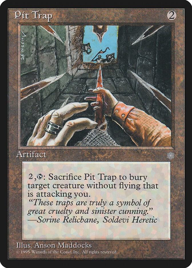 Pit Trap card from Ice Age