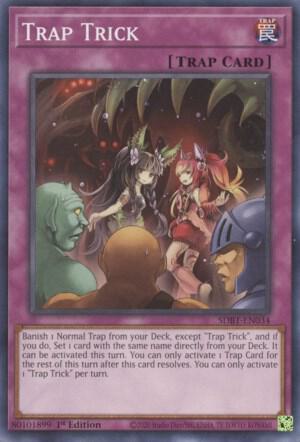Trap Trick SDBT-EN034 card from Structure Deck: Beware of Traptrix