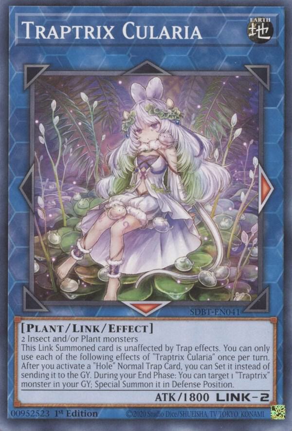 Traptrix Cularia SDBT-EN041 card from Structure Deck: Beware of Traptrix
