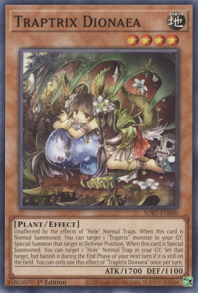 Traptrix Dionaea SDBT-EN006 card from Structure Deck: Beware of Traptrix