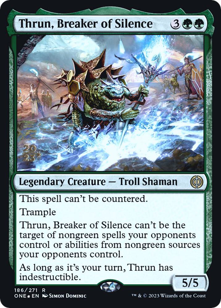 Thrun, Breaker of Silence 186 card from Prerelease Cards