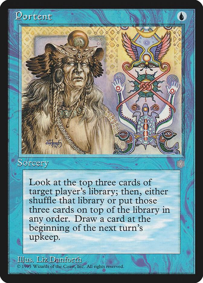 Portent 90 card from Ice Age
