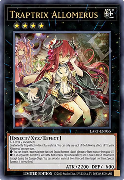 Traptrix Allomerus LART-EN055 card from The Lost Art Promotion