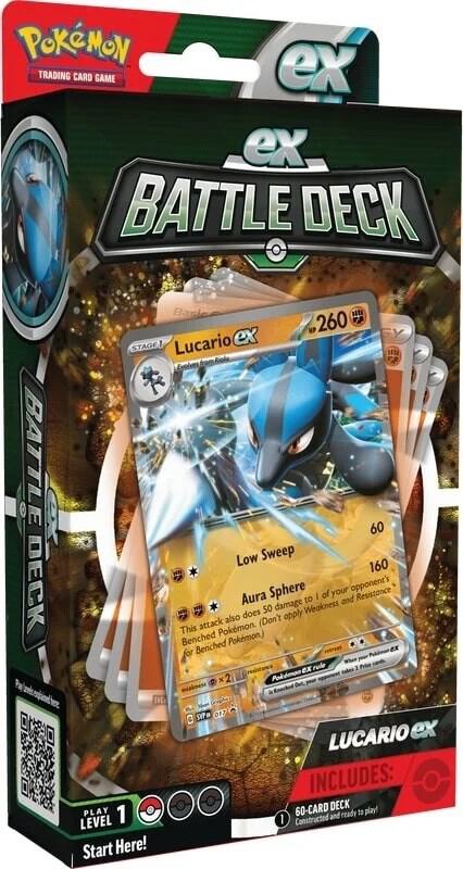 ex Battle Deck [Lucario ex] card from Miscellaneous Cards & Products
