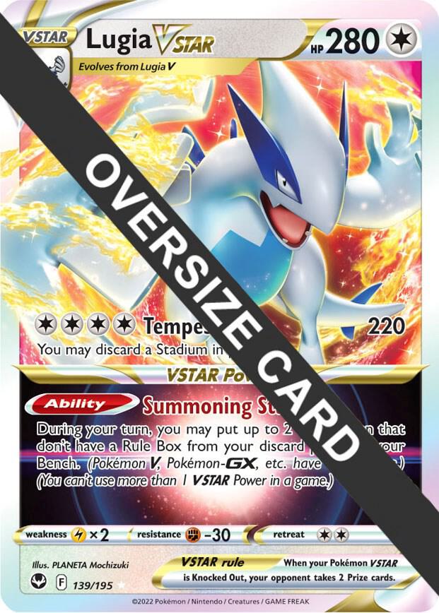 Lugia VSTAR 139/195 card from Jumbo Cards