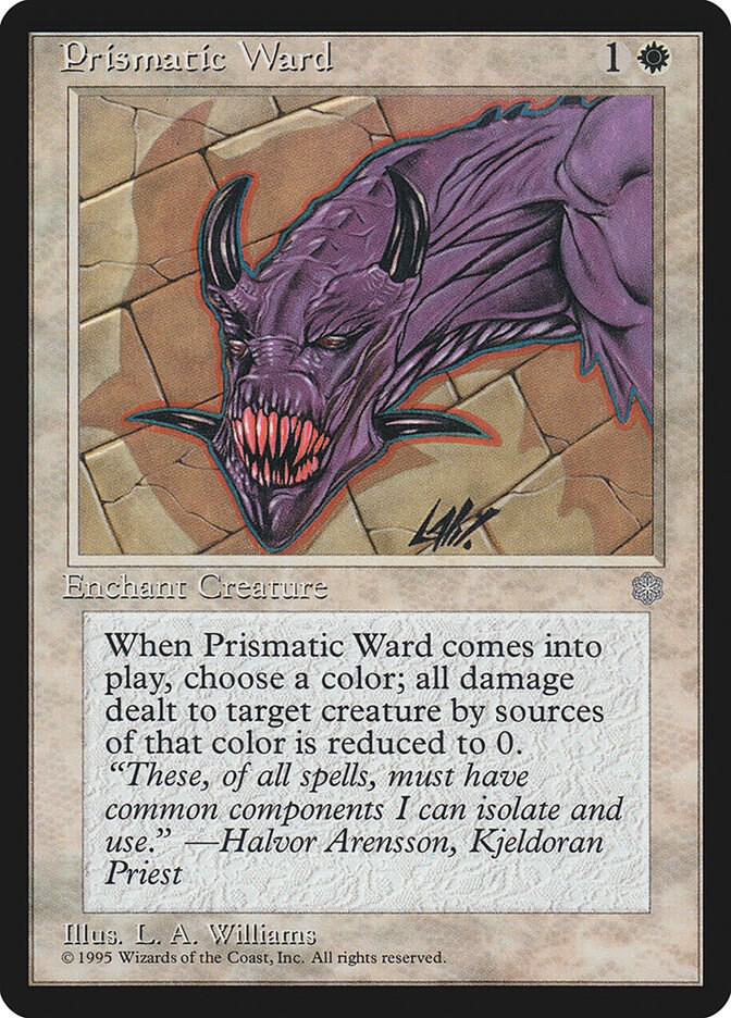 Prismatic Ward card from Ice Age