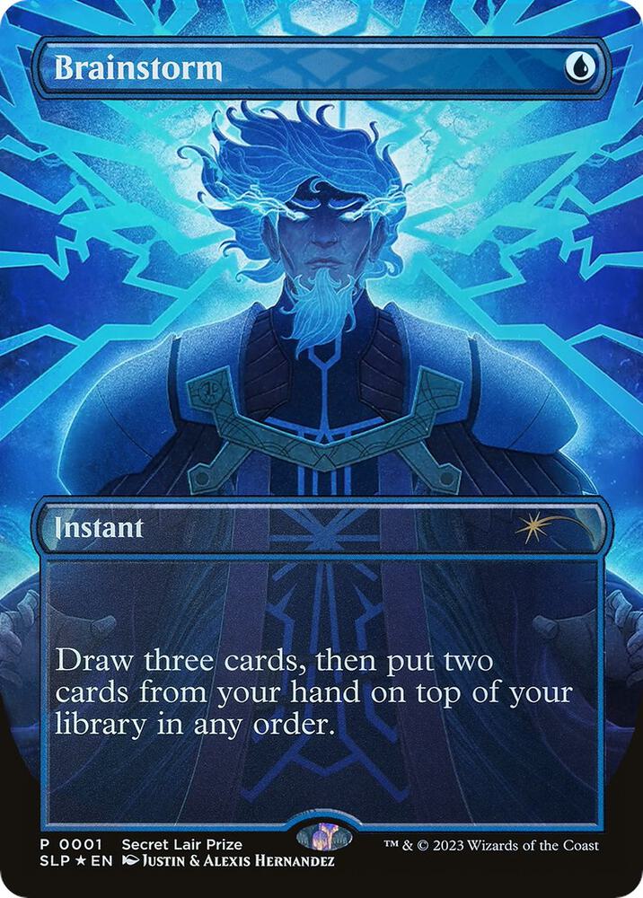 Brainstorm 1 card from Secret Lair Showdown
