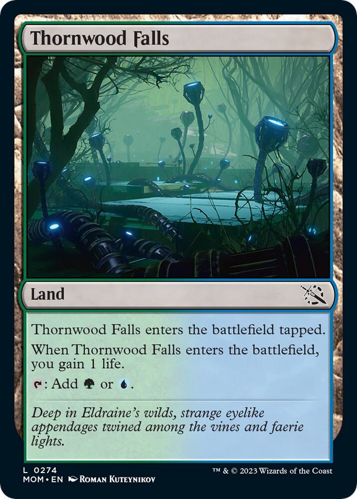Thornwood Falls 274 card from March of the Machine
