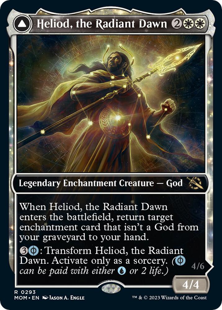 Heliod, the Radiant Dawn (Showcase) 293 card from March of the Machine