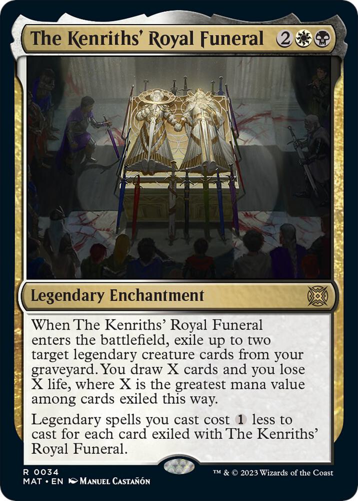The Kenriths' Royal Funeral 34 card from March of the Machine: The Aftermath