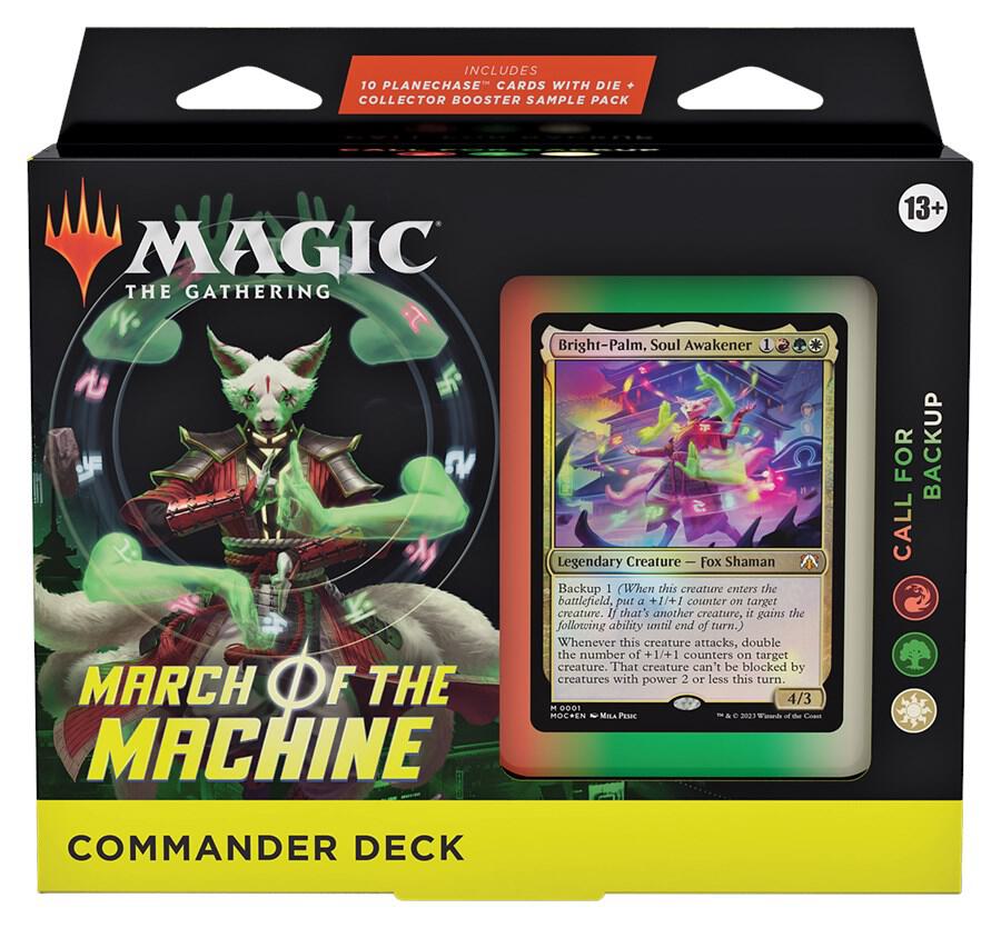 March of the Machine Commander Deck - Call For Backup card from Commander: March of the Machine