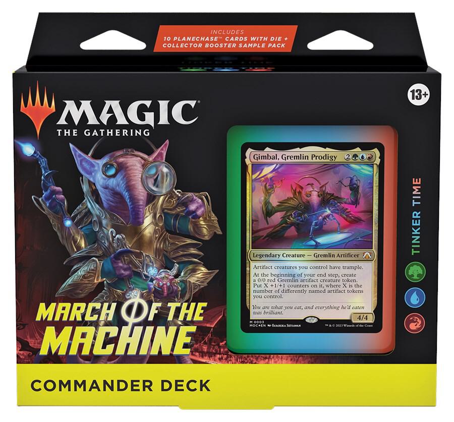 March of the Machine Commander Deck - Tinker Time card from Commander: March of the Machine