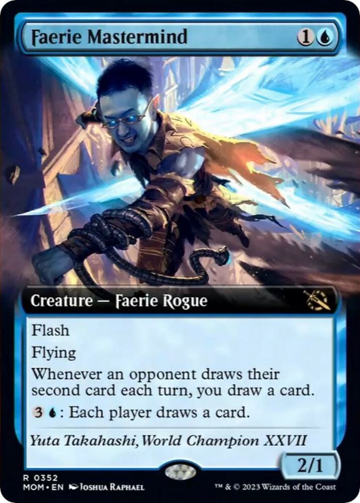 Faerie Mastermind (Extended Art) 352 card from March of the Machine