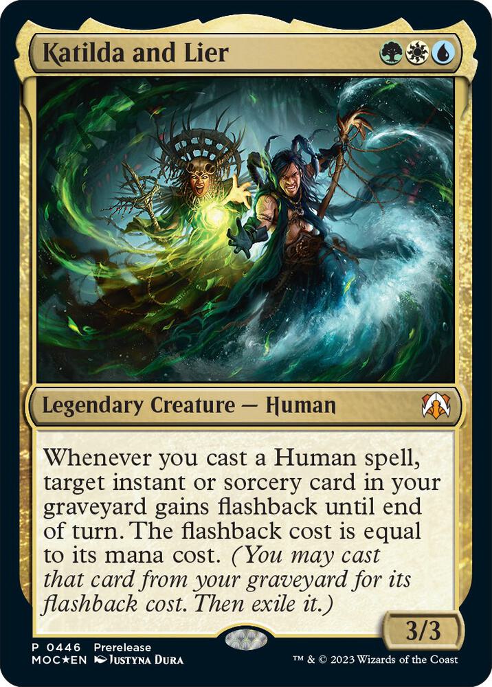 Katilda and Lier 446 card from Prerelease Cards
