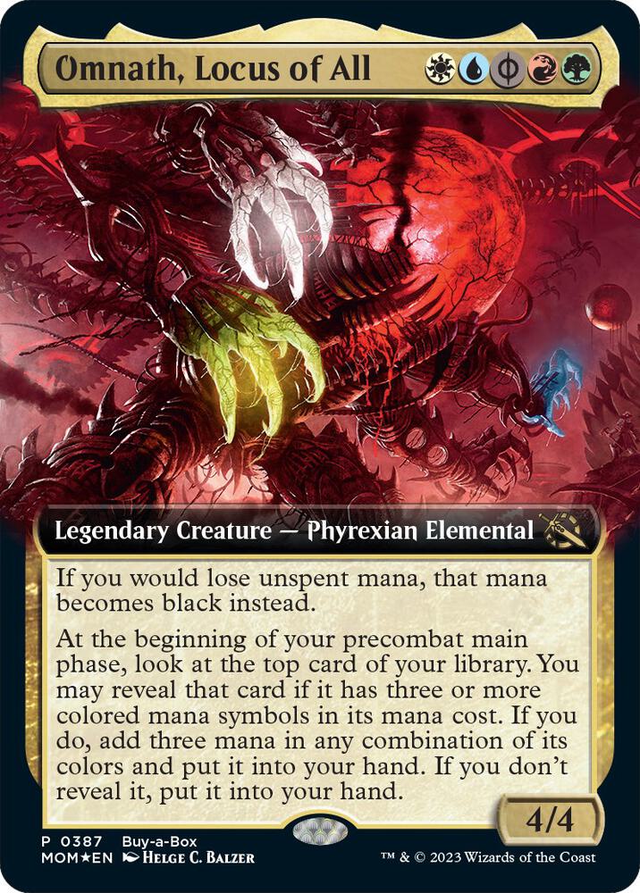 Omnath, Locus of All 387 card from Buy-A-Box Promos