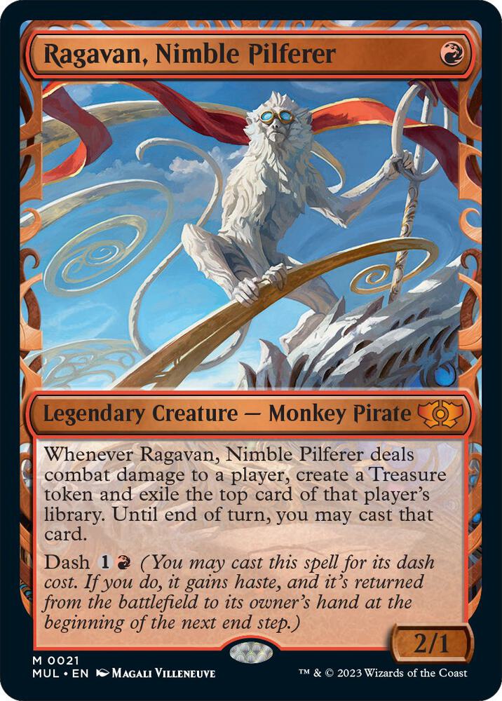 Ragavan, Nimble Pilferer 21 card from March of the Machine: Multiverse Legends