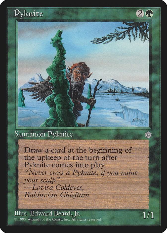Pyknite card from Ice Age