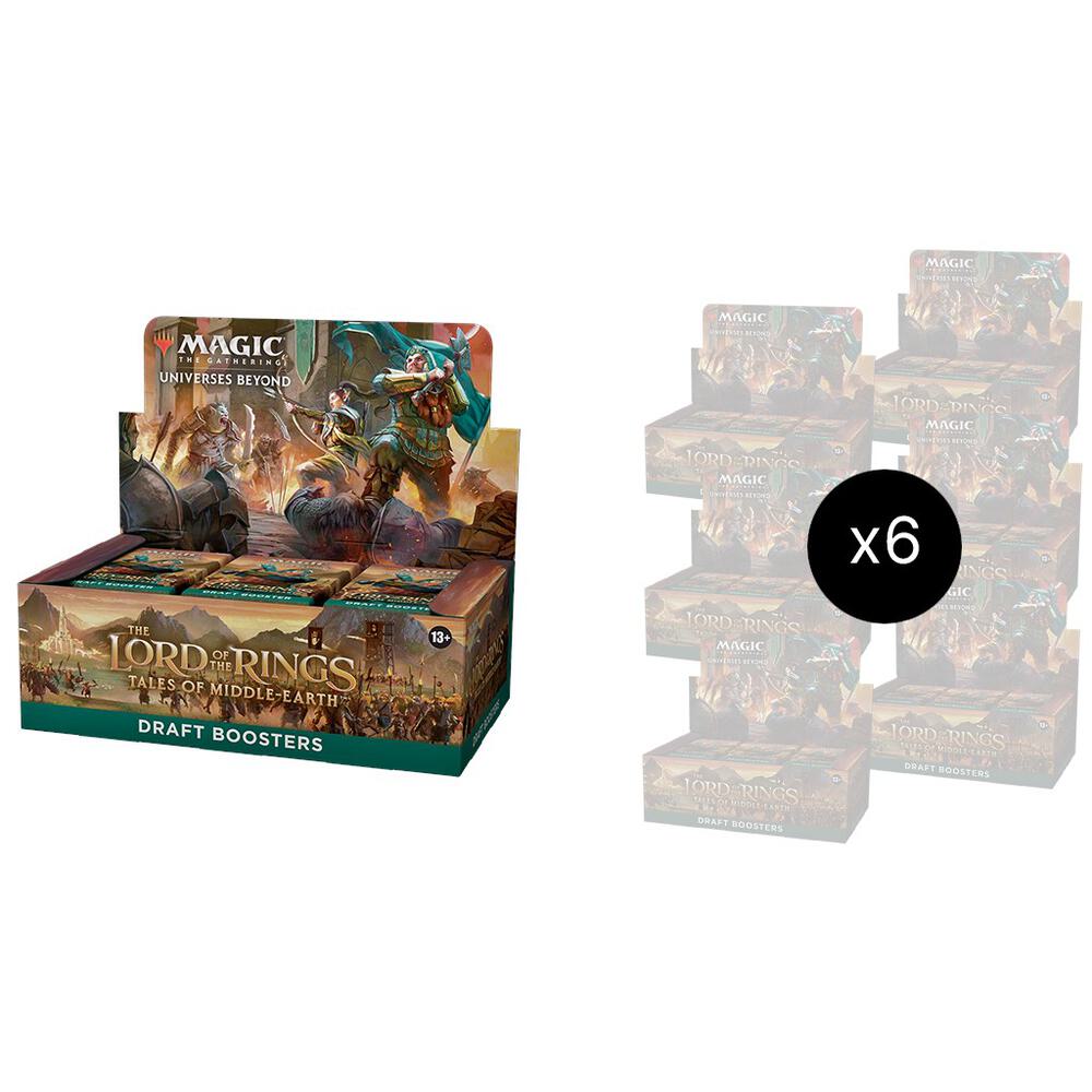 Universes Beyond: The Lord of the Rings: Tales of Middle-earth - Draft Booster Box Case card from Universes Beyond: The Lord of the Rings: Tales of Middle-earth