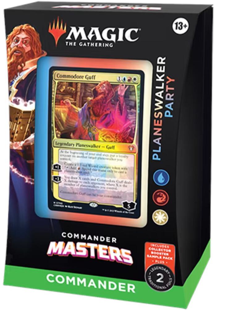 Commander Masters Commander Deck - Planeswalker Party card from Commander Masters