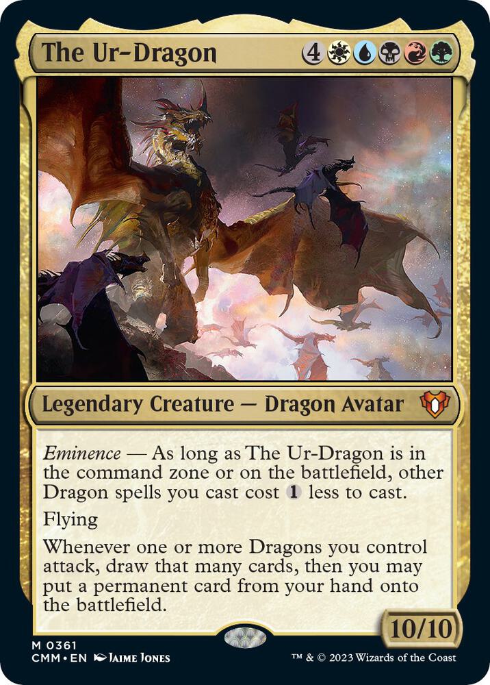 The Ur-Dragon 361 card from Commander Masters