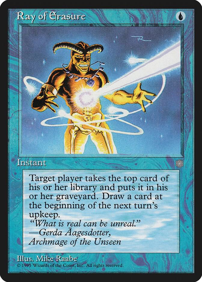 Ray of Erasure card from Ice Age