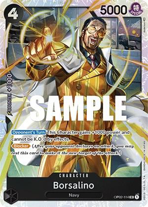 Borsalino OP02-114 card from Paramount War