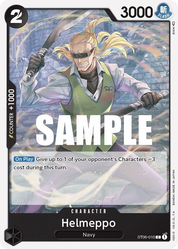 Helmeppo ST06-010 card from Starter Deck 6: Absolute Justice