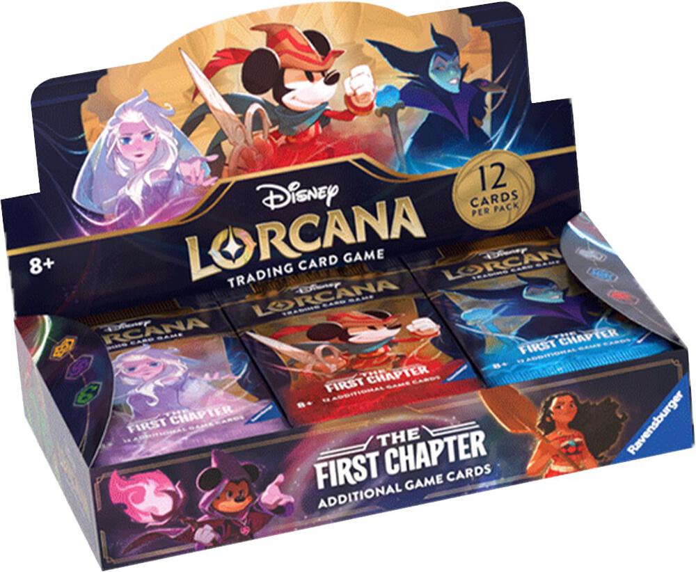Disney Lorcana: The First Chapter Booster Box card from The First Chapter