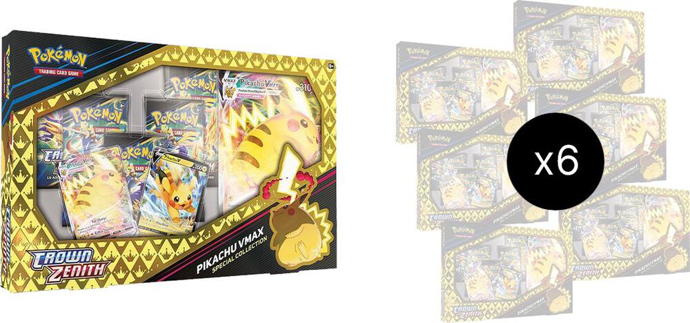 Pikachu VMAX Special Collection Case card from Crown Zenith