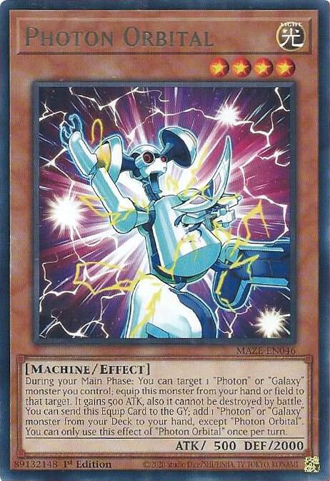 Photon Orbital MAZE-EN046 card from Maze of Memories