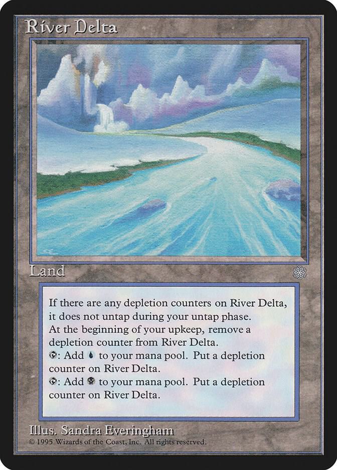 River Delta card from Ice Age