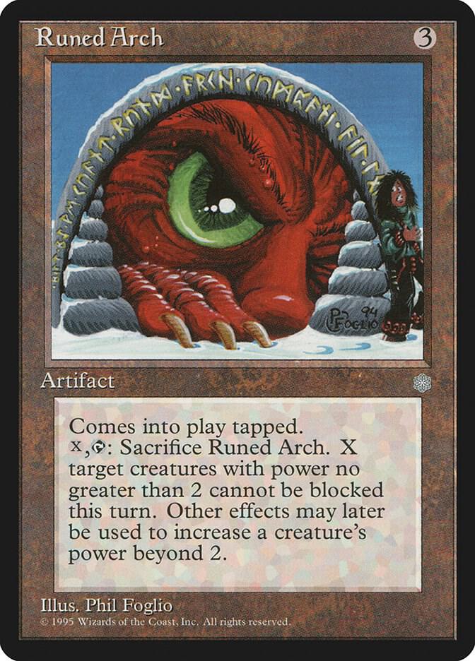 Runed Arch card from Ice Age