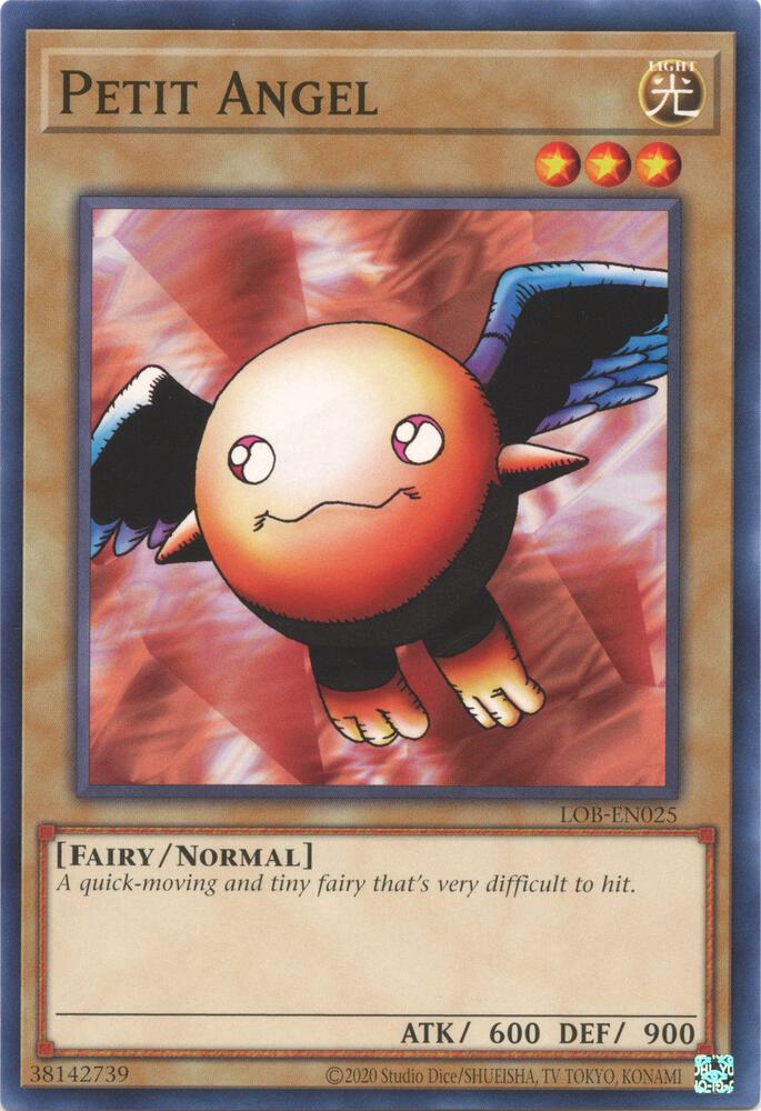 Petit Angel LOB-EN025 card from Legend of Blue Eyes White Dragon (25th Anniversary Edition)
