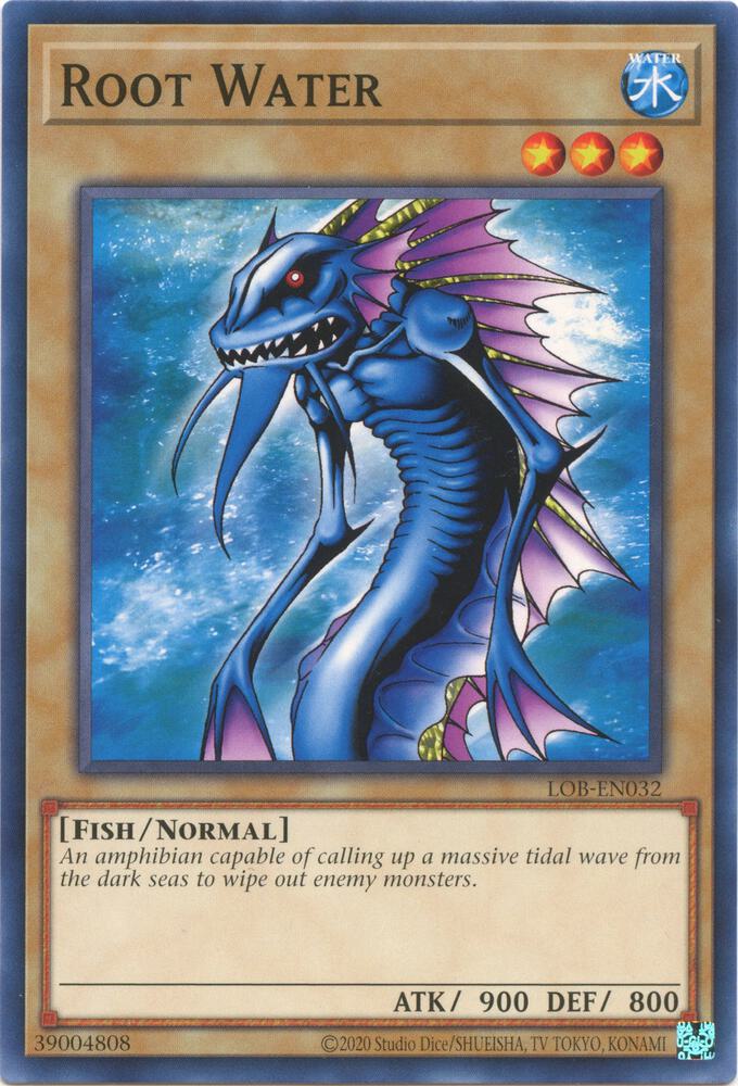 Root Water LOB-EN032 card from Legend of Blue Eyes White Dragon (25th Anniversary Edition)
