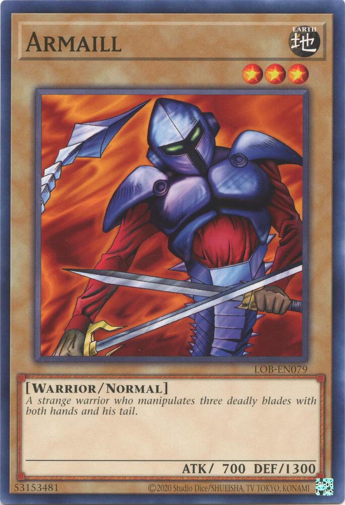 Armaill LOB-EN079 card from Legend of Blue Eyes White Dragon (25th Anniversary Edition)