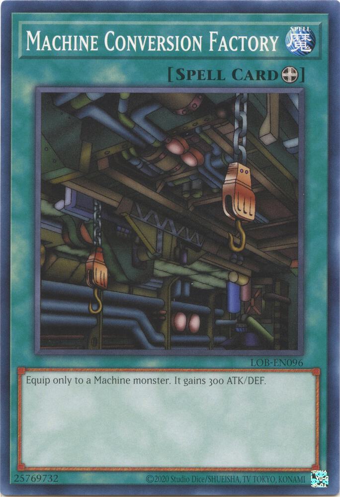 Machine Conversion Factory LOB-EN096 card from Legend of Blue Eyes White Dragon (25th Anniversary Edition)