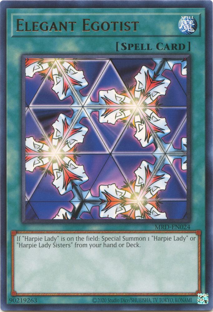 Elegant Egotist MRD-EN024 card from Metal Raiders (25th Anniversary Edition)