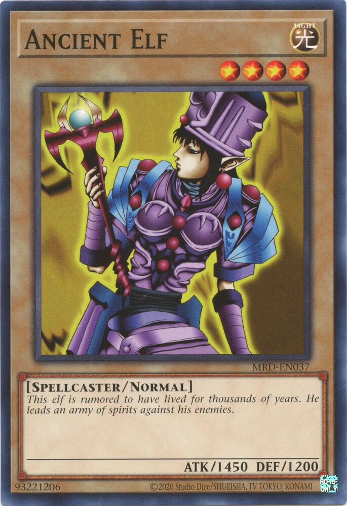 Ancient Elf MRD-EN037 card from Metal Raiders (25th Anniversary Edition)