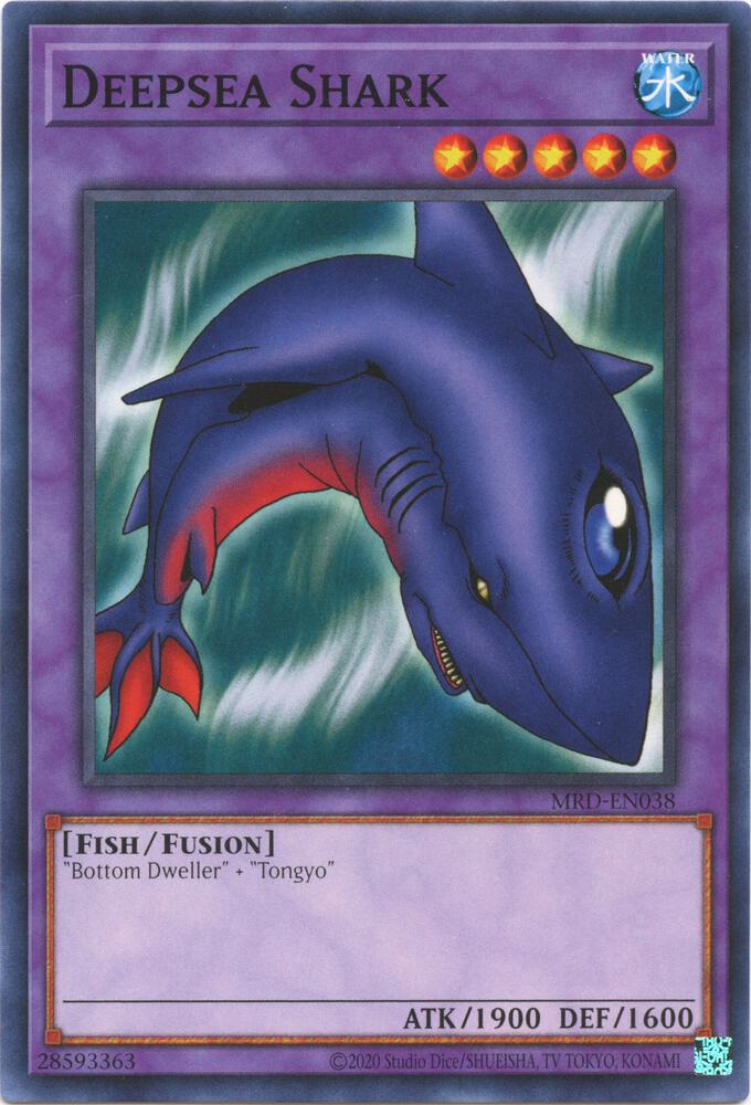 Deepsea Shark MRD-EN038 card from Metal Raiders (25th Anniversary Edition)