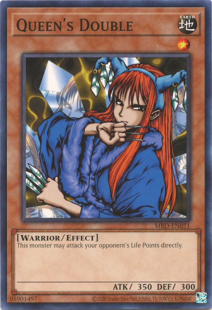 Queen's Double MRD-EN051 card from Metal Raiders (25th Anniversary Edition)