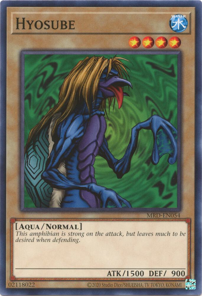 Hyosube MRD-EN054 card from Metal Raiders (25th Anniversary Edition)