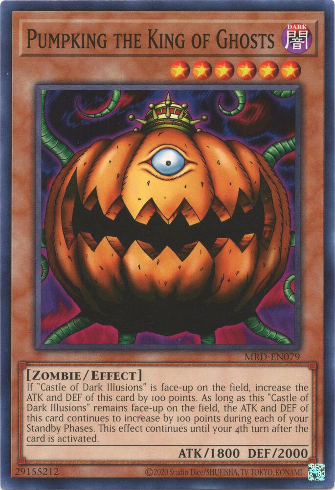 Pumpking the King of Ghosts MRD-EN079 card from Metal Raiders (25th Anniversary Edition)