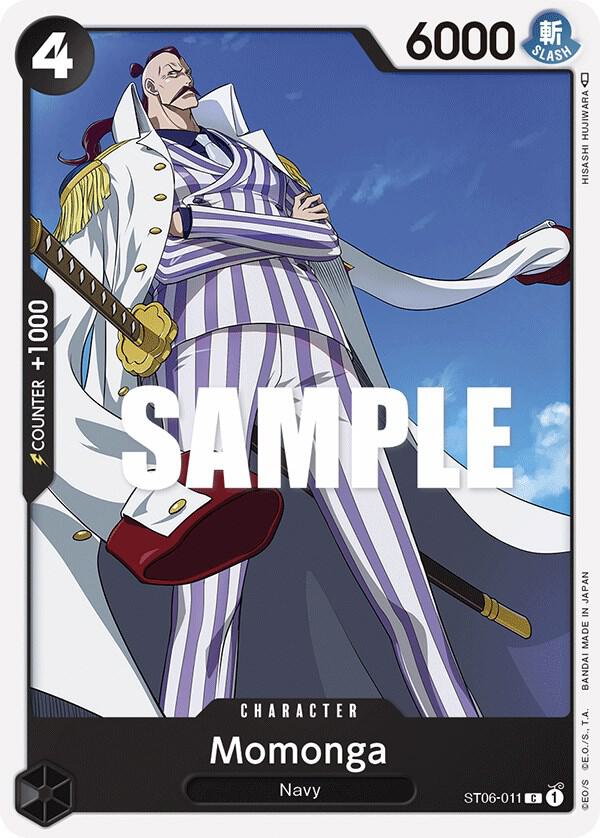 Momonga ST06-011 card from Starter Deck 6: Absolute Justice